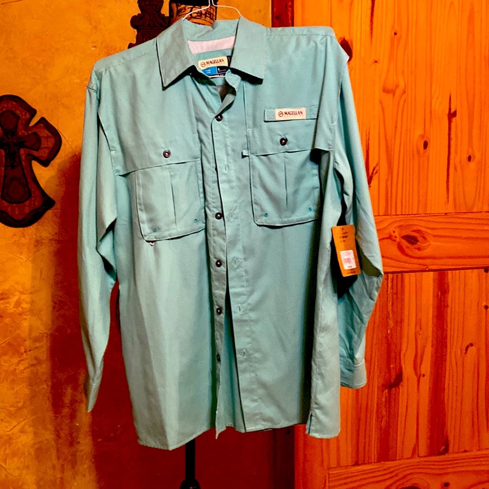 Magellan fishing shirt new with tags